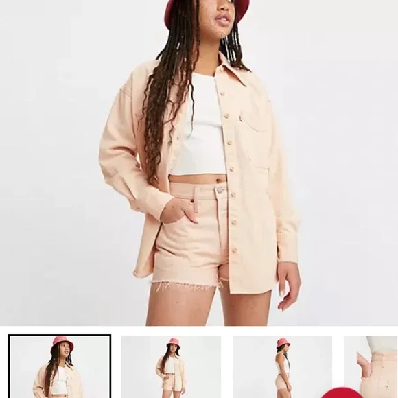 Levi’s 501 high waist women’s shorts - Picture 4 of 4